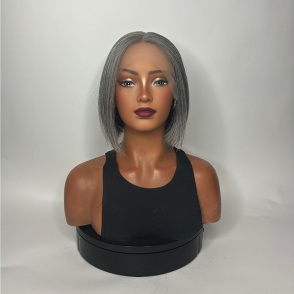 💕SINGLE LADIES💕 LYNSEY| DEEP GOLDEN BROWN T PART LACE FRONT WIG BOB - Picture 8 of 8